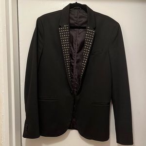 Zara Men Studded Blazer